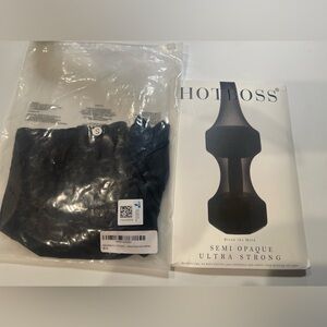 HotBoss Semi Opaque Ultra Strong Black Hosiery